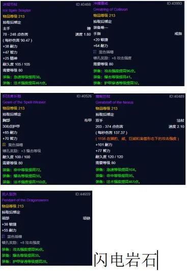 WLK怀旧服：艾卓尼鲁布五人本掉落装备一览