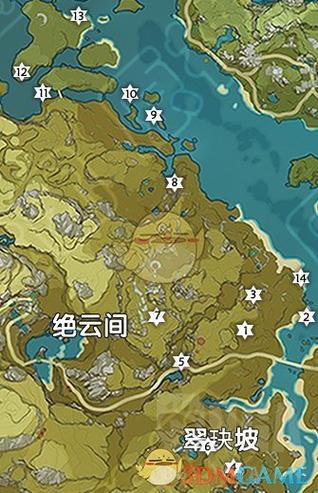 翠块坡在哪？原神翠块坡位置详解及路线图