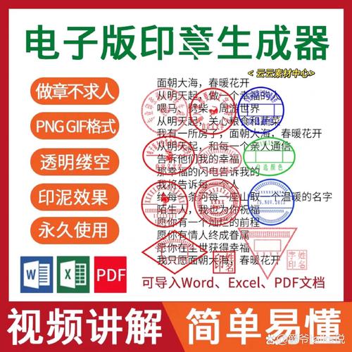 想快速制作印章？图章生成器帮你轻松搞定！