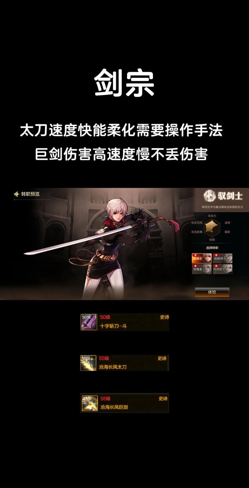 DNF剑宗用什么武器好？110版本巨剑太刀雾神武器推荐