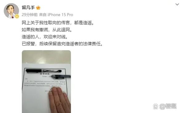 再见爱人留几手微博：回应网络传闻，不再沉默
