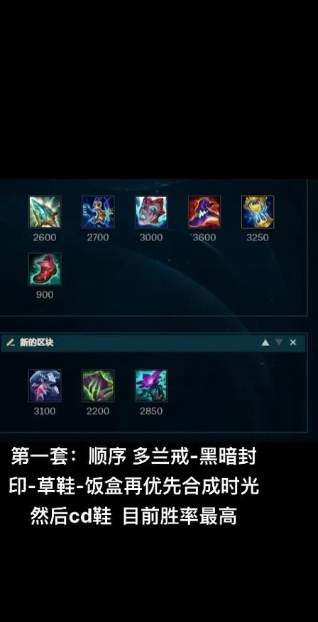 LOL岩雀最强出装推荐：不同局势下的最佳选择