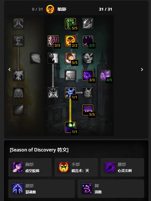 新手必看：血精灵牧师治疗及输出天赋推荐