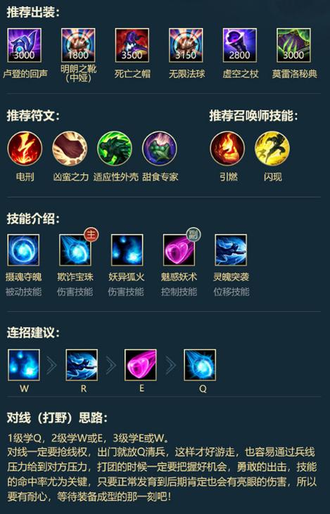 LOL阿狸出装教学：不同对局的出装思路，灵活应对！