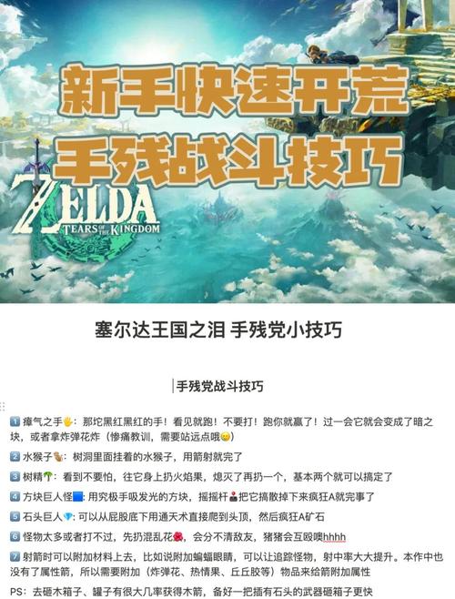 塞尔达王国之泪新手攻略：快速上手，避免踩坑！