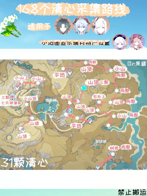 原神清心采集点怎么找？新手看这篇就够了！