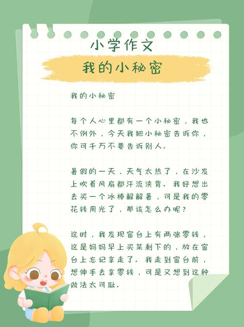 我有许多小秘密想要告诉你，你想知道是什么吗？