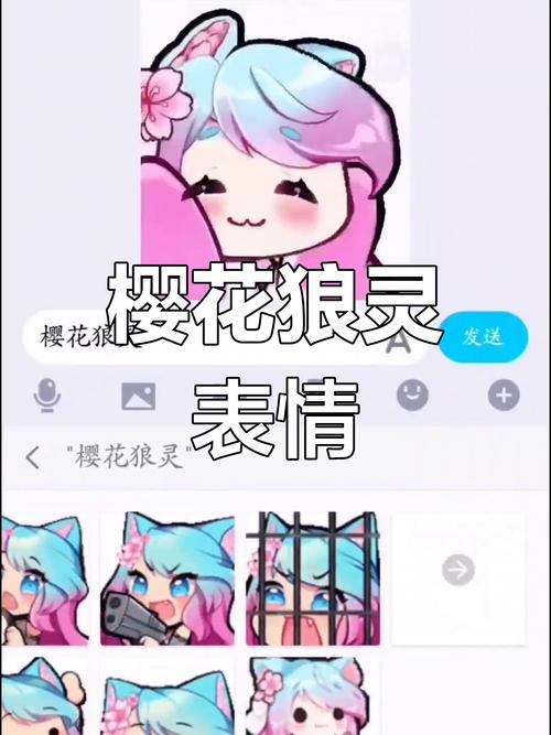 樱花狼灵表情包大合集，喜欢就赶紧收藏这些吧！