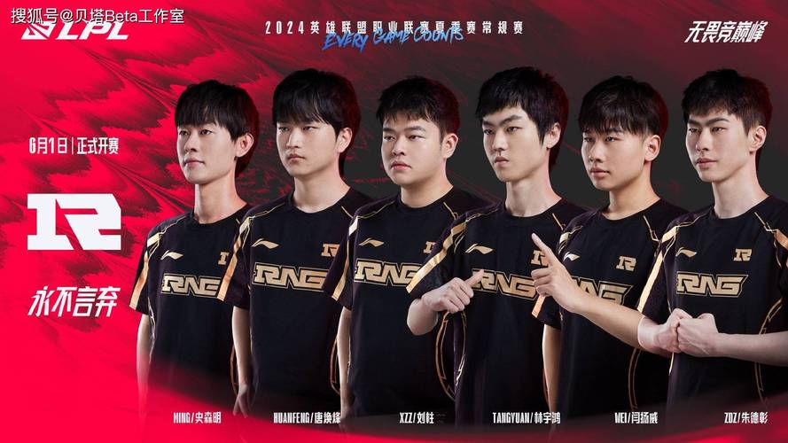 RNG战队成员资料大全，年龄、擅长英雄都在这里