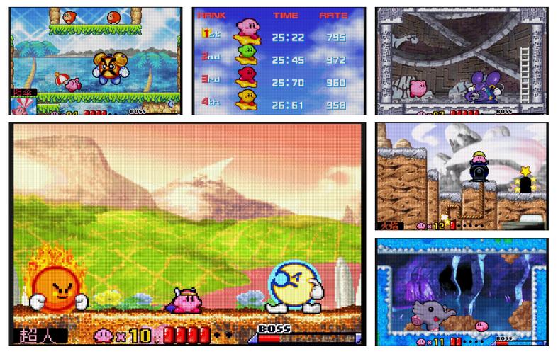 gba星之卡比哪款最好玩？这几款经典作品不容错过！