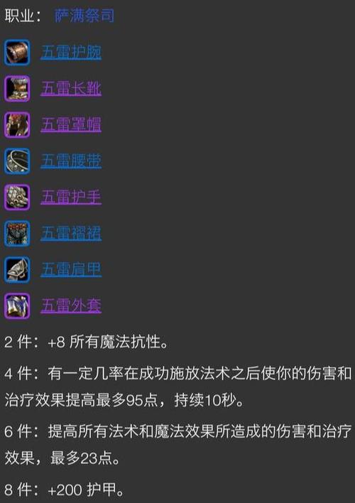 元素萨满装备怎么选？新手入门看这篇就够了！