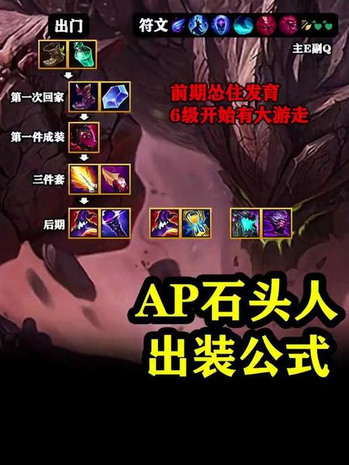 AP石头人出装核心装备：掌握这些，轻松上王者！
