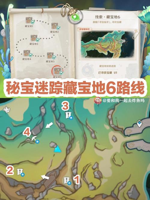 原神秘宝迷踪宝藏位置在哪？(超全点位图文指引)