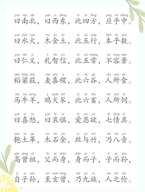 三字经蚂蚁庄园每天学一点，提升国学素养真简单！
