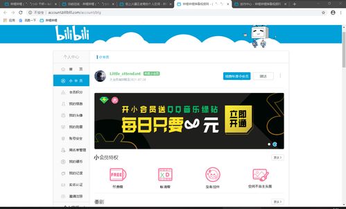 怎么开通b站年度小会员？手把手教你超简单步骤