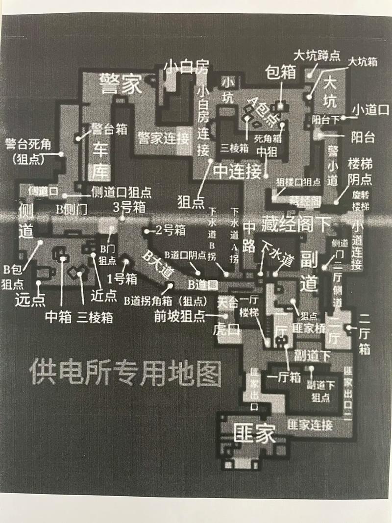 cf供电所报点位置在哪里？详解地图关键点位攻略！