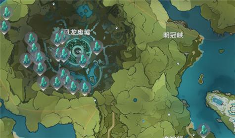 原神水晶块哪里多？高效路线推荐爆满矿区点