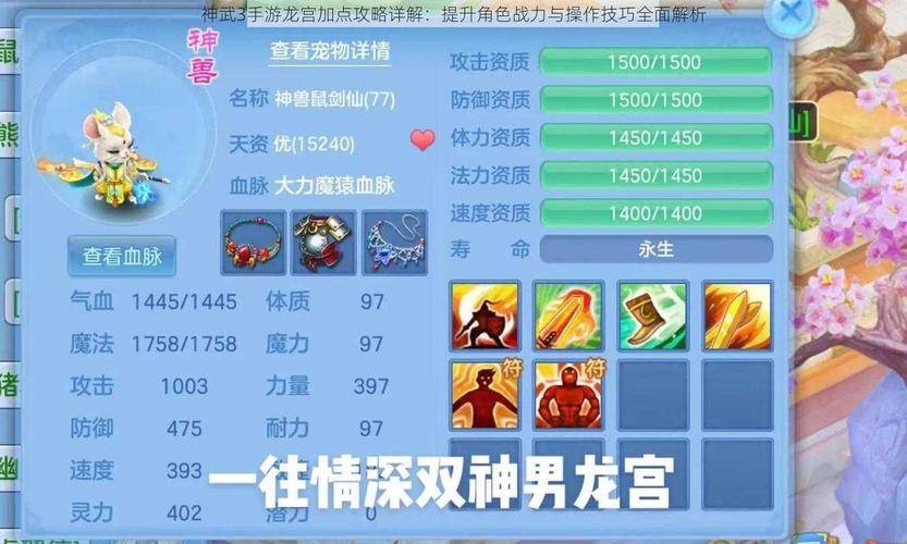 神武龙宫怎么加点？新手必看的法系输出攻略