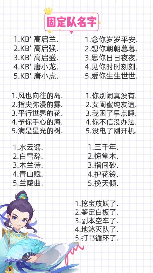 梦幻家族名字大全哪个好？(对比10款热门名字榜单！)