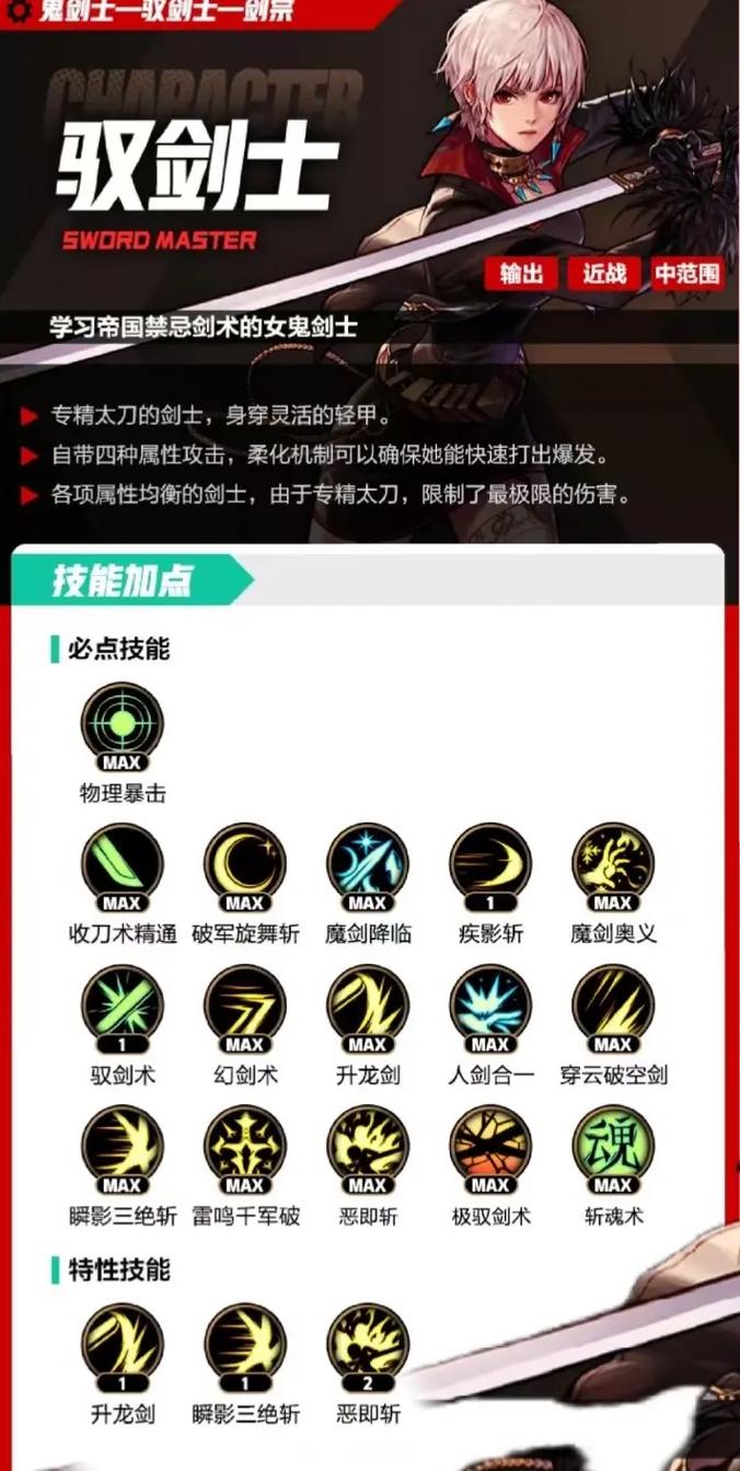 dnf女剑宗pk加点如何选？行内高手教你实用加点法！
