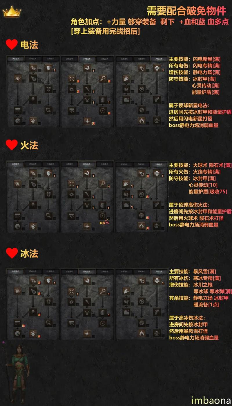 暗黑血统2怎么加点最强？新手必看三大加点技巧