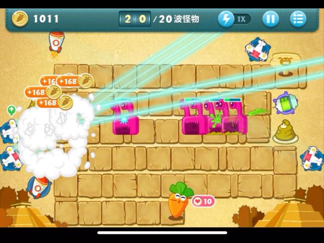 保卫萝卜沙漠11金萝卜怎么拿?三分钟学会百分百攻略