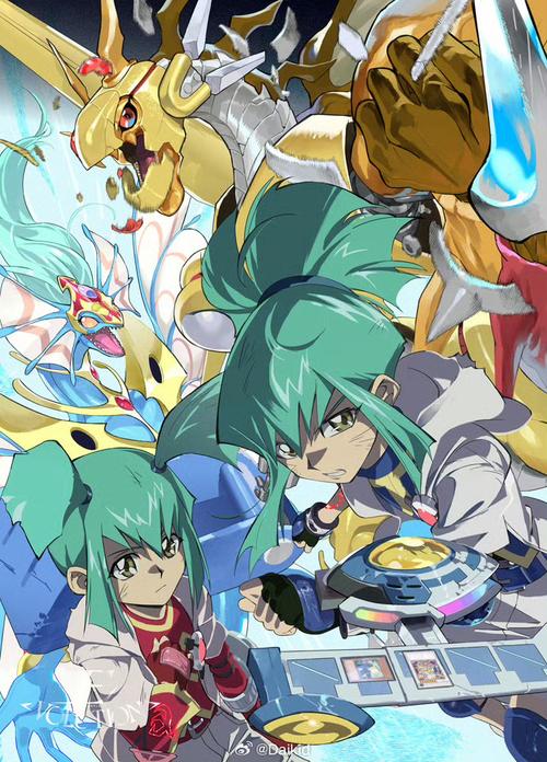 游戏王5ds107和系列关系？(承上启下作用说明)