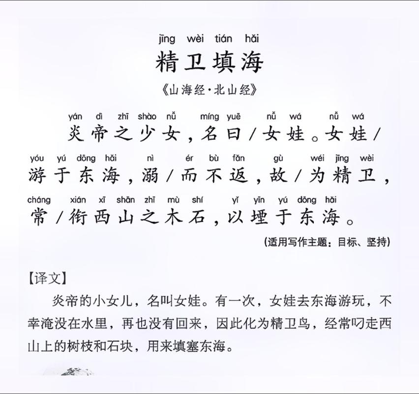 精卫填海中精卫是什么？探索精卫的文化背景故事！