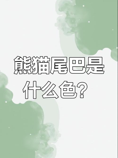 大熊猫尾巴什么颜色？真相揭秘让你大吃一惊！
