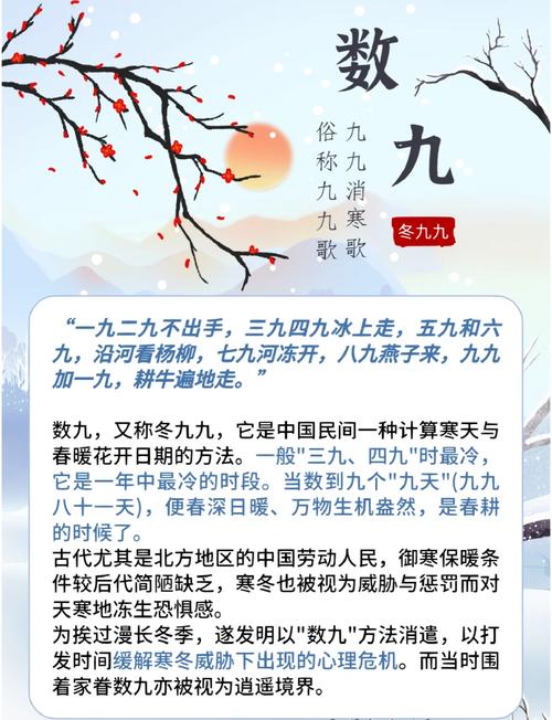 数九寒天是从哪个节气开始？(冬至这天寒冷习俗揭秘)