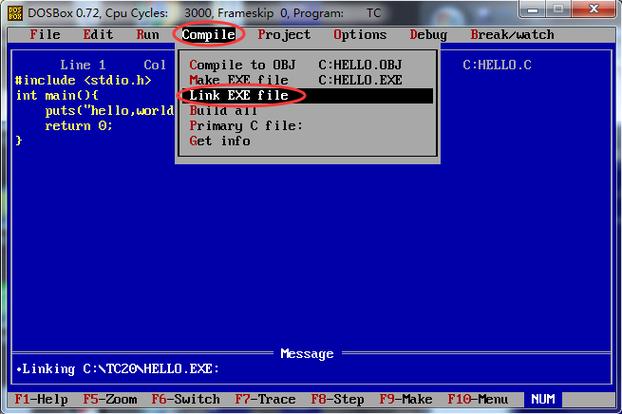 Turbo C 2.0编程环境怎么配置？关键设置一步到位