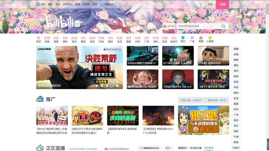 bilibili网页版入口地址忘了？收藏这个官方链接