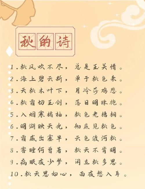 下列哪句诗描写的是秋天的？(常见选项对比分析详情)
