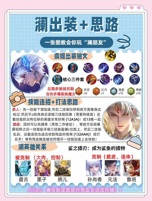 王者早知道澜怎么玩 三招带你秀翻全场(练会轻松五杀)