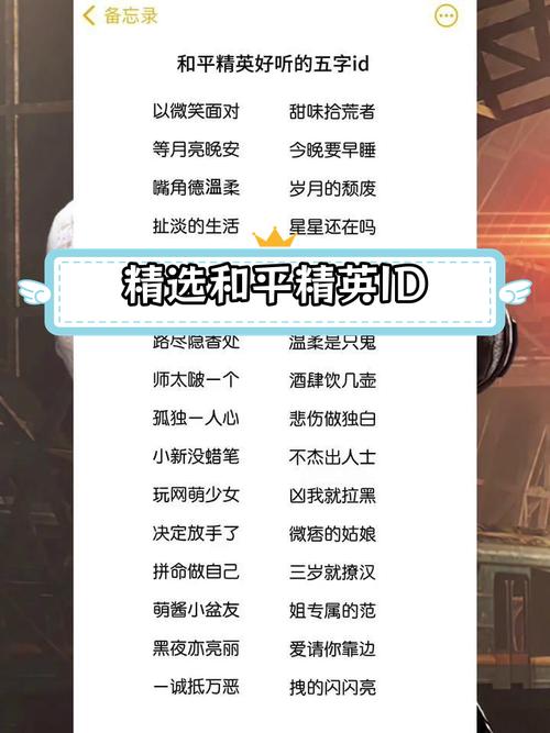 和平精英名字怎么起才酷？这些游戏名字超帅气