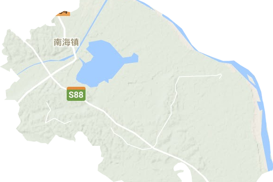 南海镇在哪的准确位置？导航软件输入地名这样定位