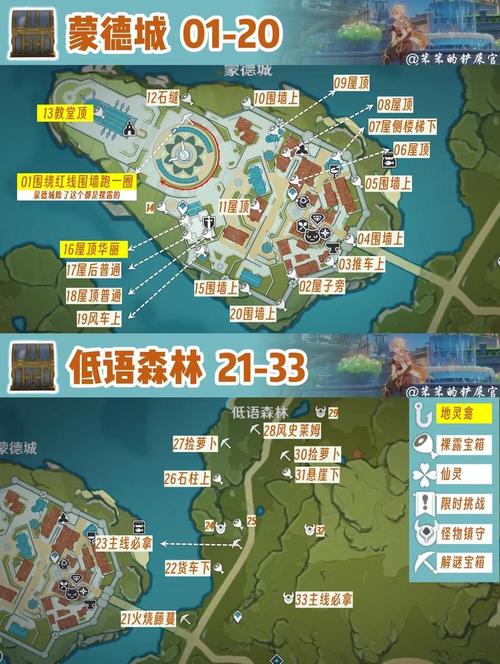 原神3.1隐藏宝箱位置？全地图收集路线