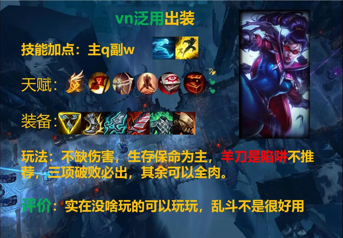 英雄联盟薇恩出装攻略，三大流派实战效果亲测