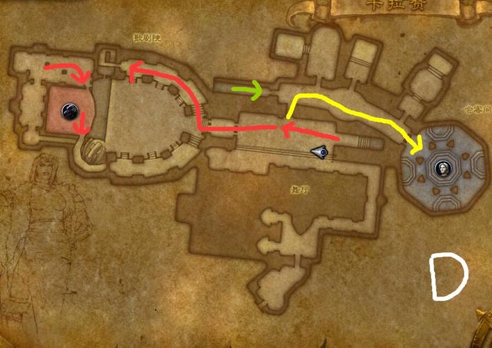 卡拉赞怎么走最快路径？(三分钟学会不迷路！)