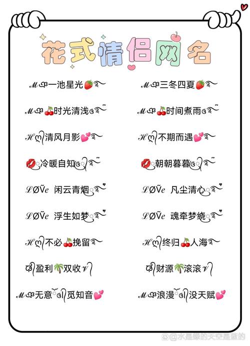 最新qq名字情侣款怎么配？浪漫双人昵称方案