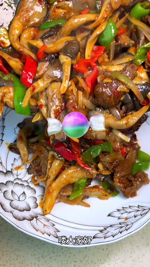 魔法蘑菇肉片快手菜教程？10分钟搞定美味一餐！