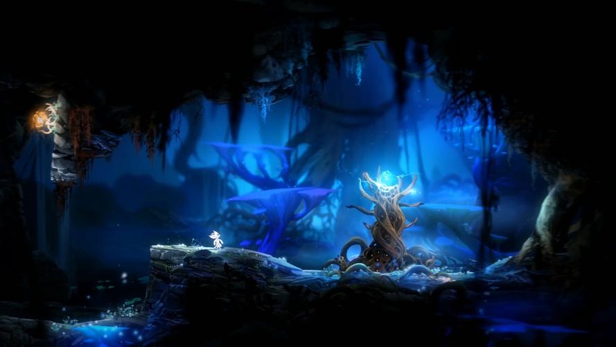 奥日和黑暗森林画面有多美？游戏场景艺术设定赏析