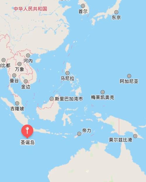 圣诞岛位置究竟在哪儿？详细地图坐标指南来了