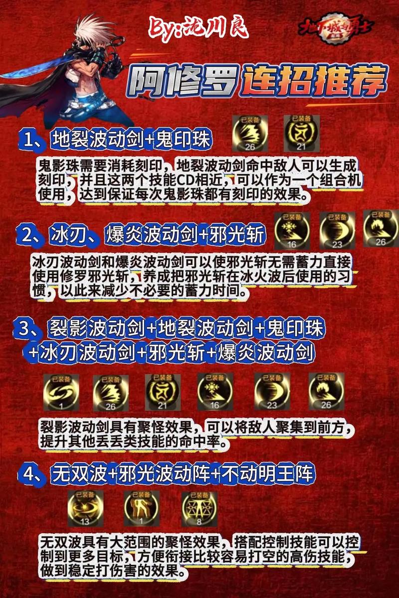 dnf阿修罗技能连招怎么放？三套实战连招秒怪教学！