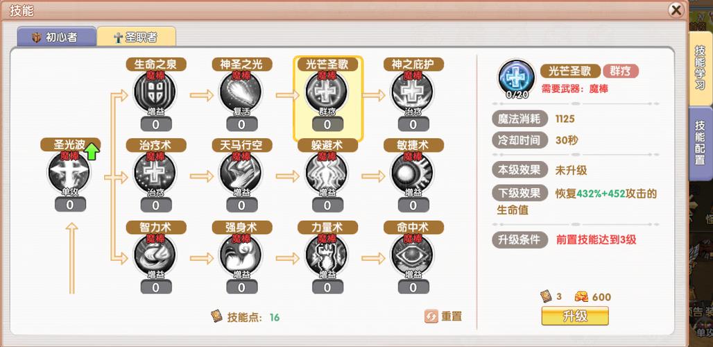 圣职者二觉技能加点怎么配？（核心加点方案助你变强！）