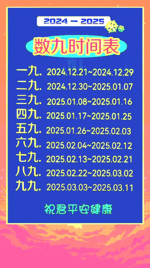 2021年交九日期查询指南,轻松找到是哪一天!