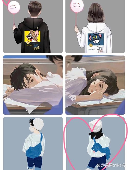 qq情侣头像一男一女高清图哪里下？免费资源大放送