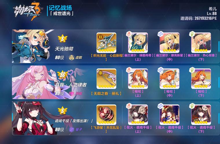 超级崩坏大战最强阵容怎么搭？推荐阵容轻松通关！