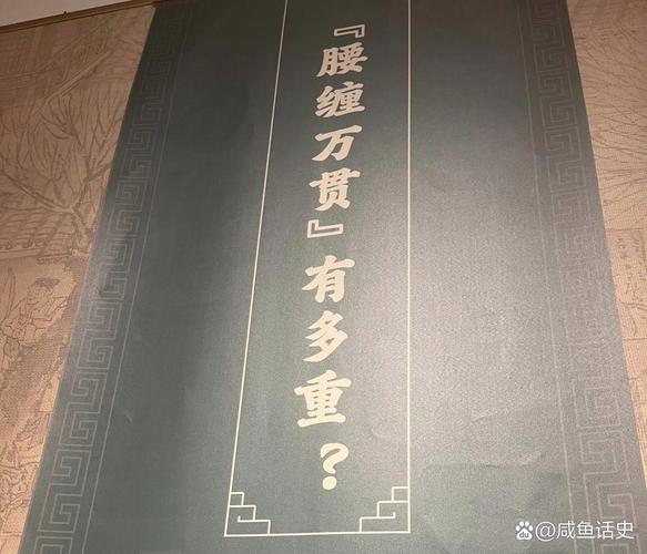 腰缠万贯的一贯