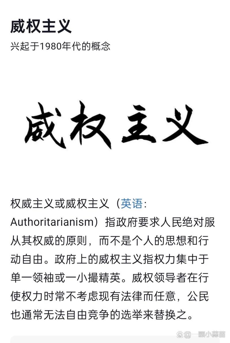 什么叫威权主义?看这3个国家就懂核心特点